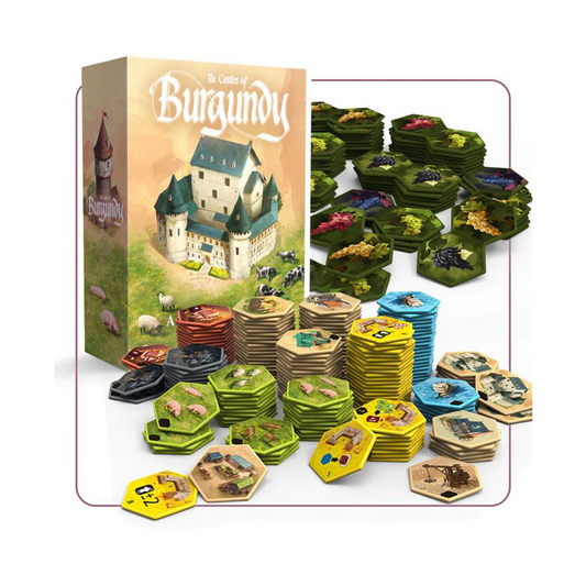 The Castles of Burgundy: Special Edition – Acrylic Hexes