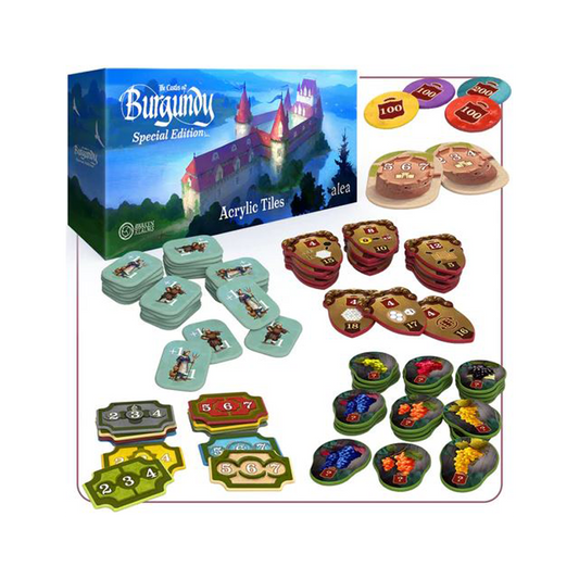 The Castles of Burgundy: Special Edition – Acrylic Tiles