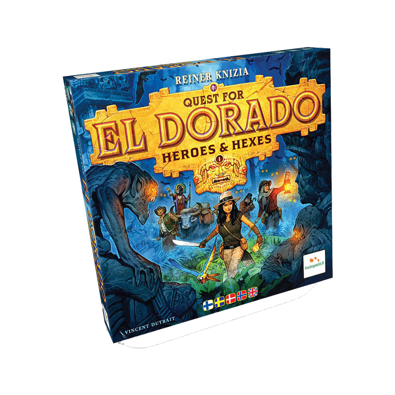 The Quest for El Dorado: Heroes & Hexes Expansion