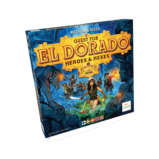 The Quest for El Dorado: Heroes & Hexes Expansion
